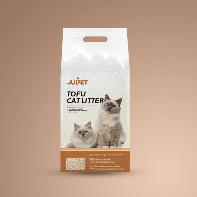 Tofu cat litter 2.5kg (milk flavored original fragrance) 1.5mm